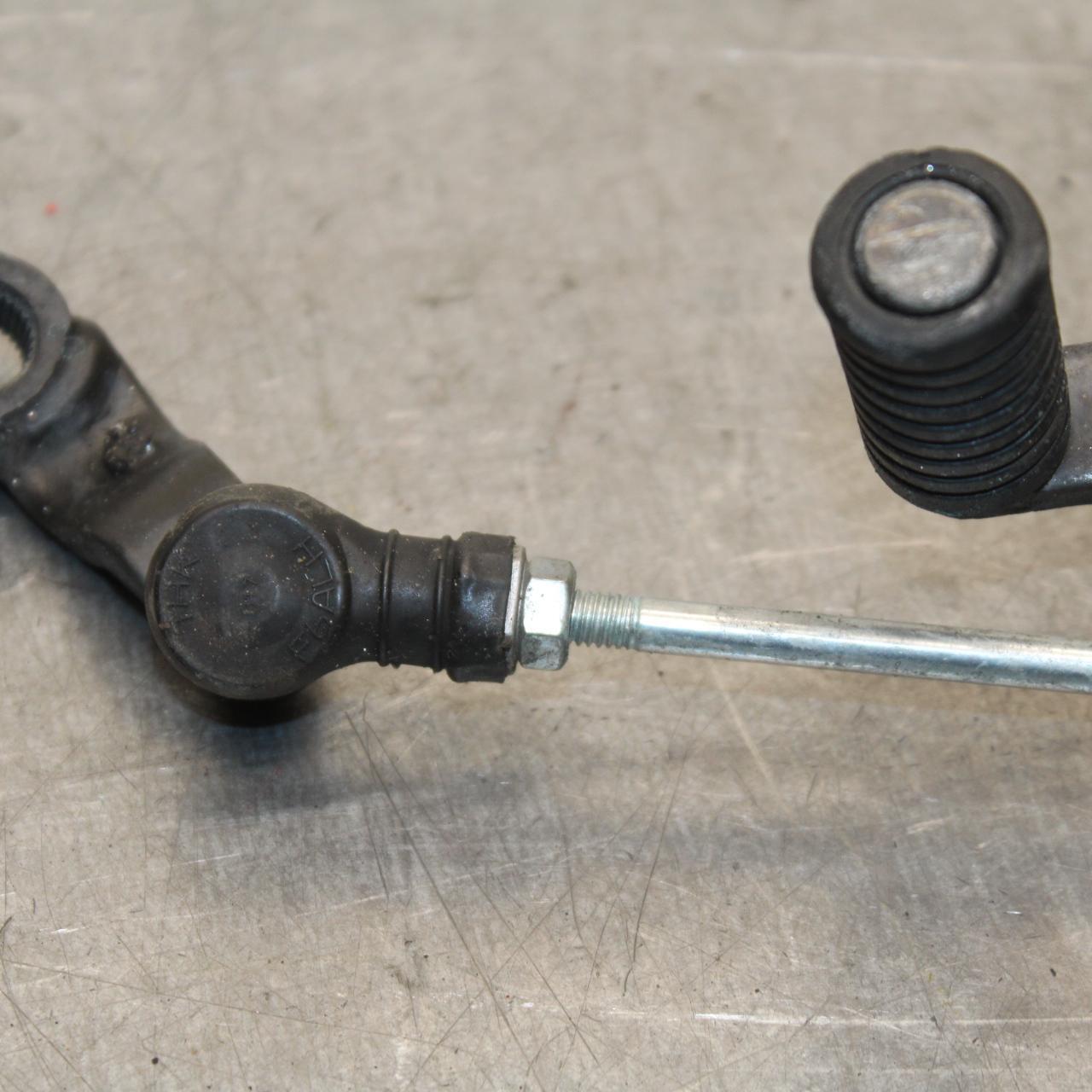 15-18 HONDA CB300FA LEFT REARSET WITH SHIFTER DRIVER FOOT PEG REST STOP BB646