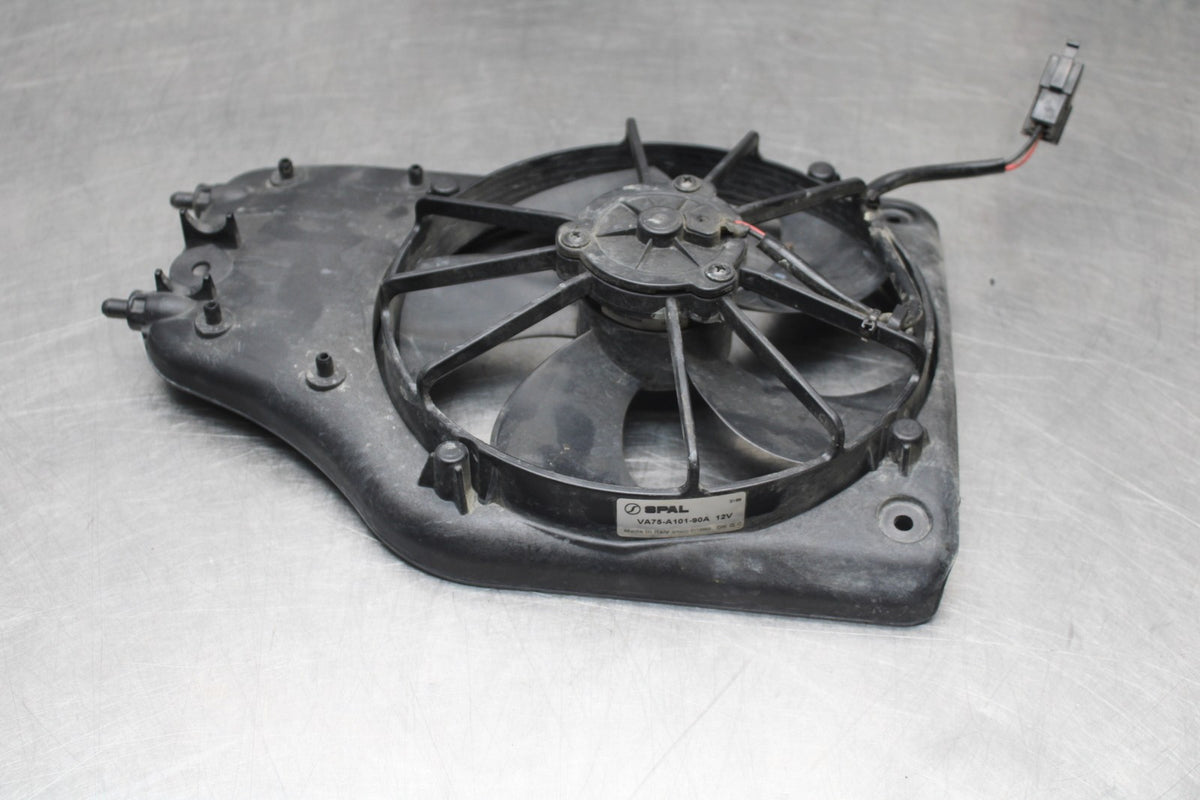 12-16 MV AGUSTA F3 675 ENGINE RADIATOR COOLING FAN BB01