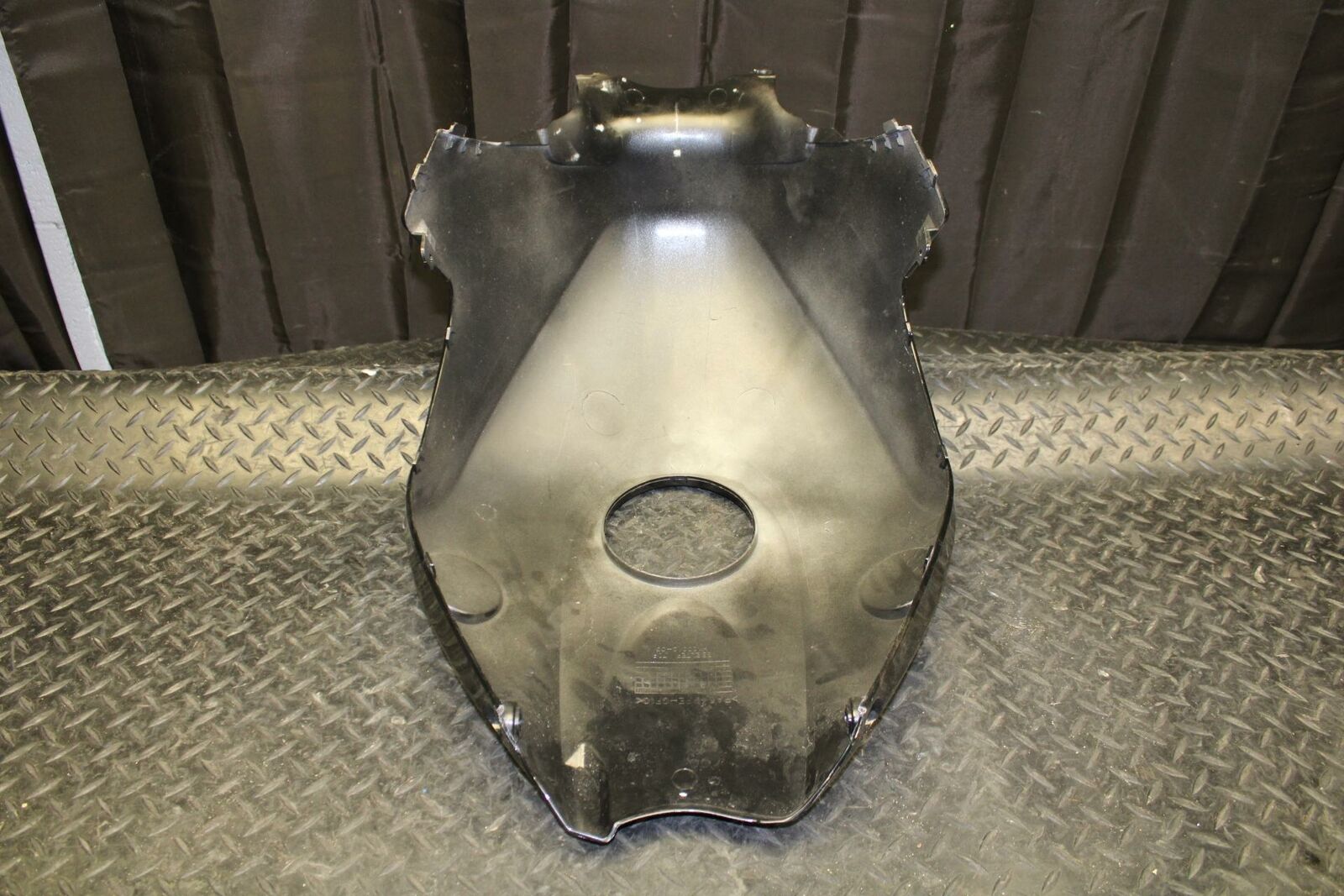 12-16 HONDA CBR1000RR AFTERMARKET BLACK GAS TANK FUEL CELL COVER FAIRING  BB176