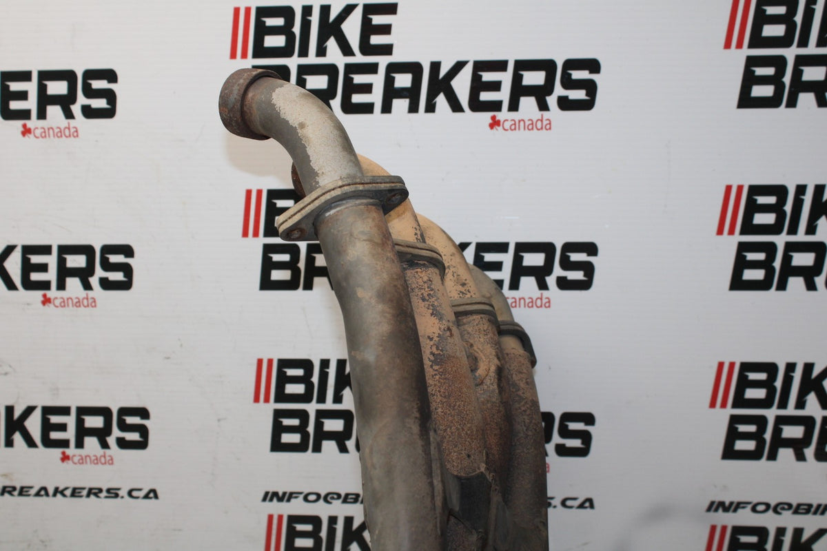 00 SUZUKI GSXR750 FULL EXHAUST SYSTEM HEADERS PIPE MUFFLER BB820