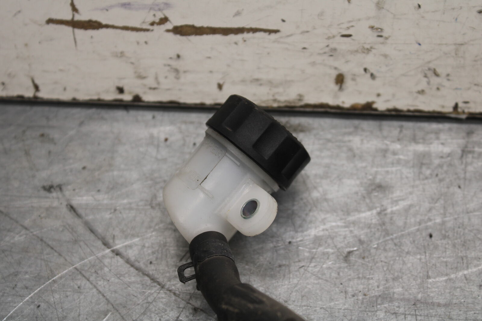 13-18 KAWASAKI NINJA ZX6R REAR BACK BRAKE MASTER CYLINDER W RESERVOIR BB682