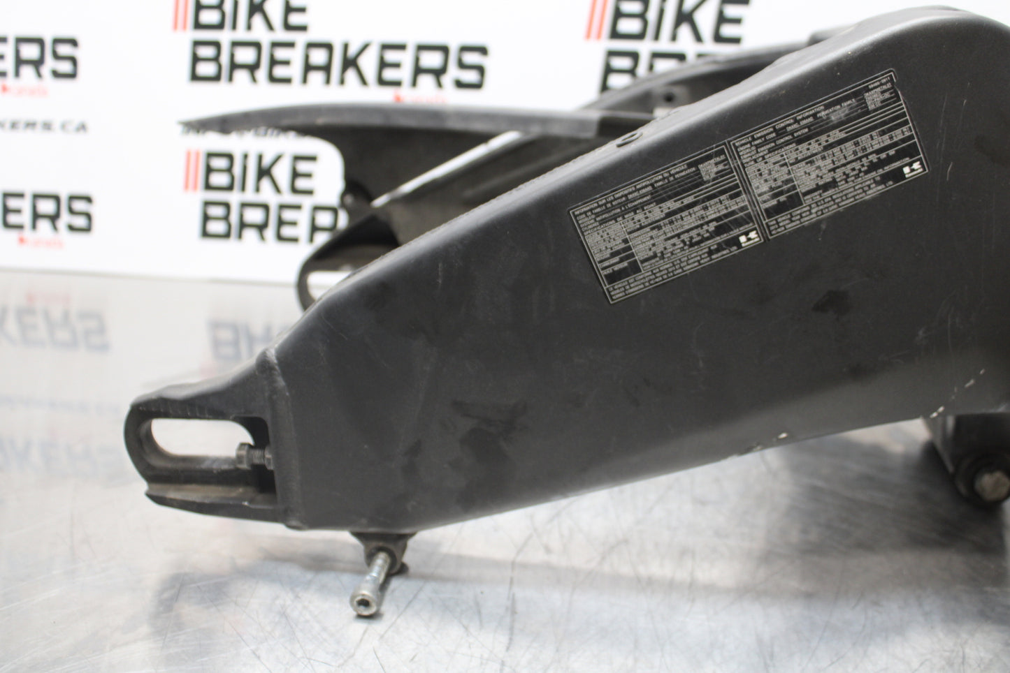 13-18 KAWASAKI NINJA ZX6R REAR SWINGARM BACK SUSPENSION SWING ARM BB143