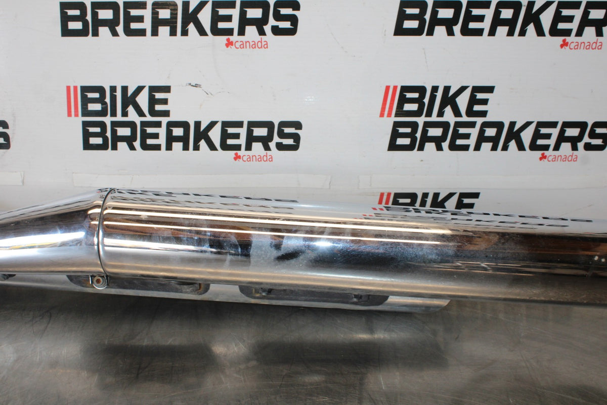 07 SUZUKI BOULEVARD M50 HEADER EXHAUST PIPE MUFFLERS BB897