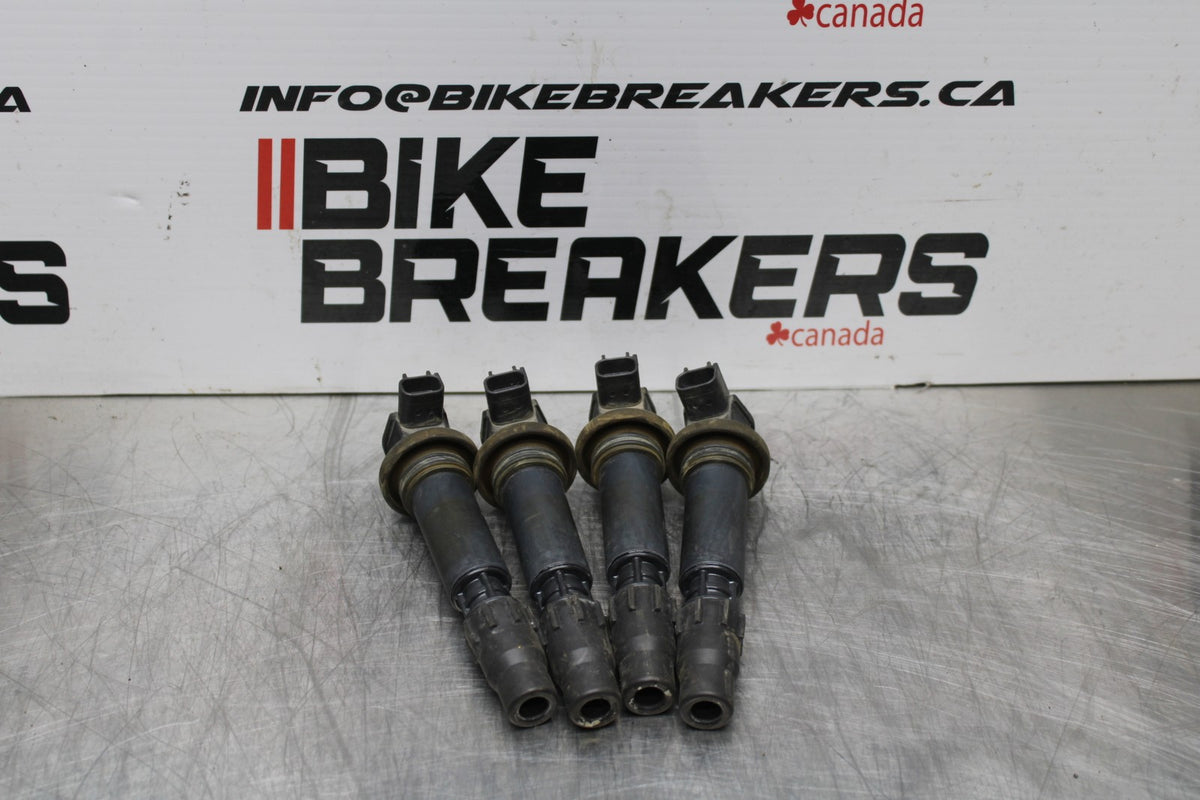 06-07 SUZUKI GSXR 600 IGNITION COILS COIL SPARK PLUG CAPS BB178