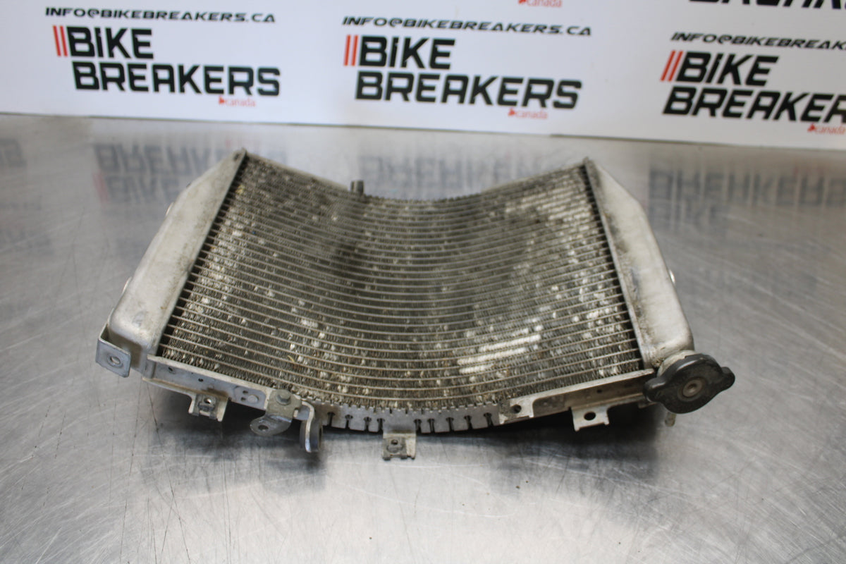 04-05 KAWASAKI NINJA ZX10R ENGINE RADIATOR MOTOR COOLER COOLING RADIATER BB163