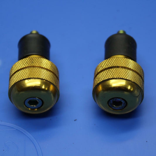 91-93 YAMAHA FZR1000 AFTERMARKET HANDLEBAR END CAPS  BB339