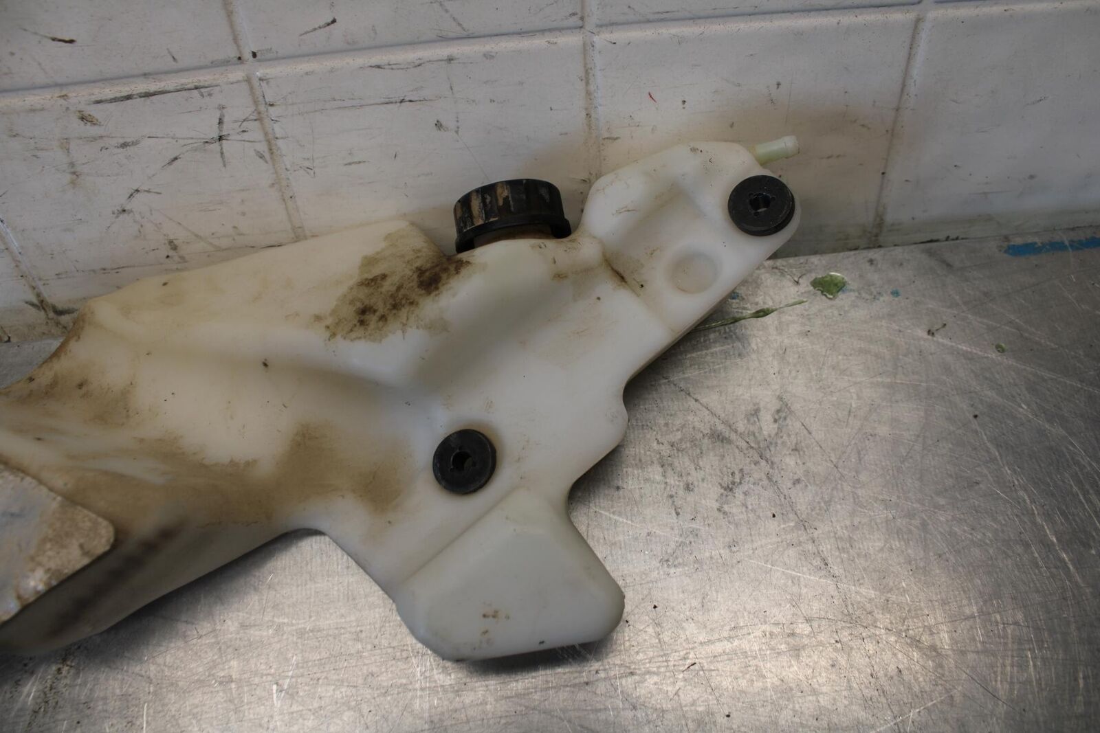 07-08 KAWASAKI NINJA ZX6R COOLANT WATER TANK RESERVOIR BOTTLE 43078-0037 BB456