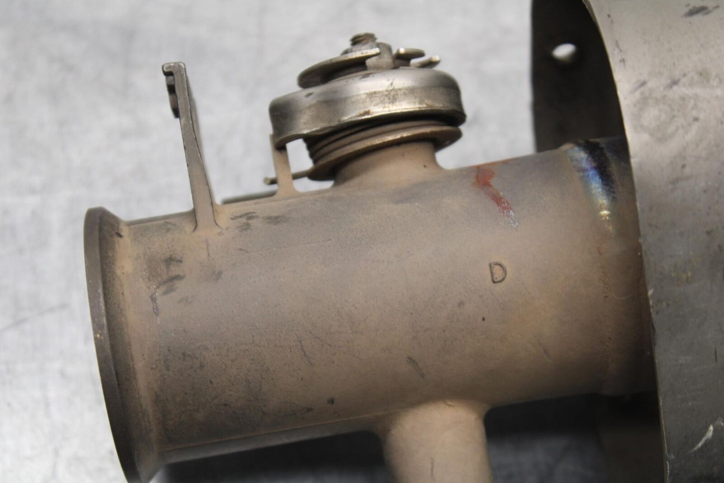 08-16 YAMAHA YZF R6 EXHAUST PIPE MUFFLER SLIP ON CAN SILENCER BB636