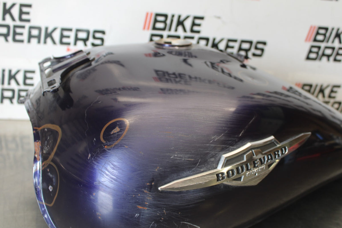 07 SUZUKI BOULEVARD M50 GAS TANK FUEL PETROL RESERVOIR BB897