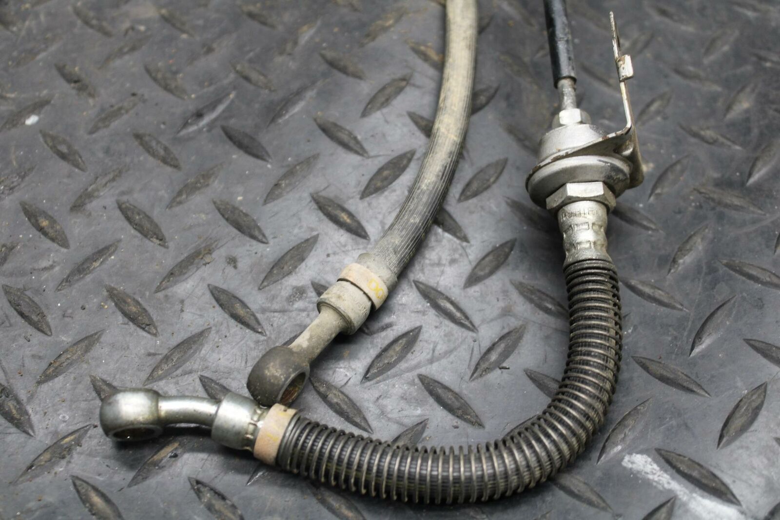 78 SUZUKI GS550E FRONT REAR BRAKE CALIPER HOSE LINES BB212