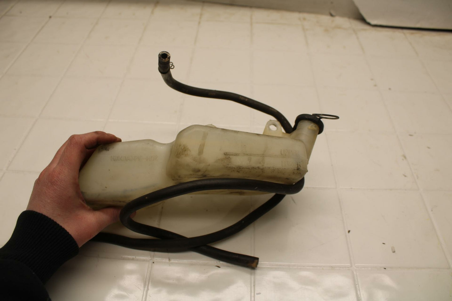 00-01 HONDA RVT1000R RC51 COOLANT WATER TANK RESERVOIR BOTTLE BB03