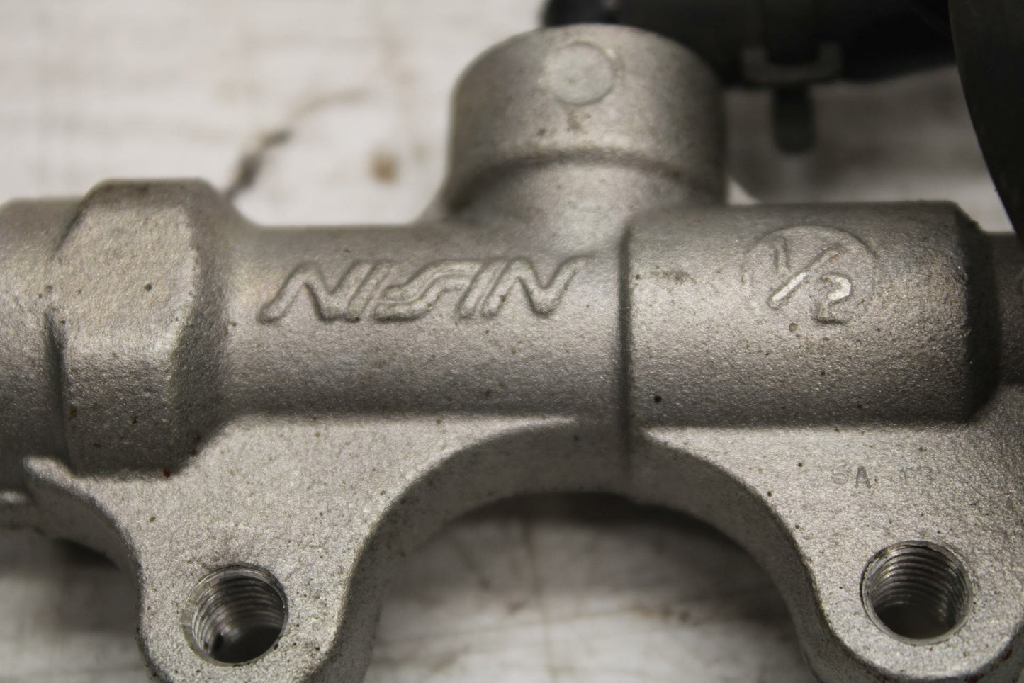 06-07 KAWASAKI NINJA 650R EX650A BACK BRAKE MASTER CYLINDER W RESERVOIR BB271