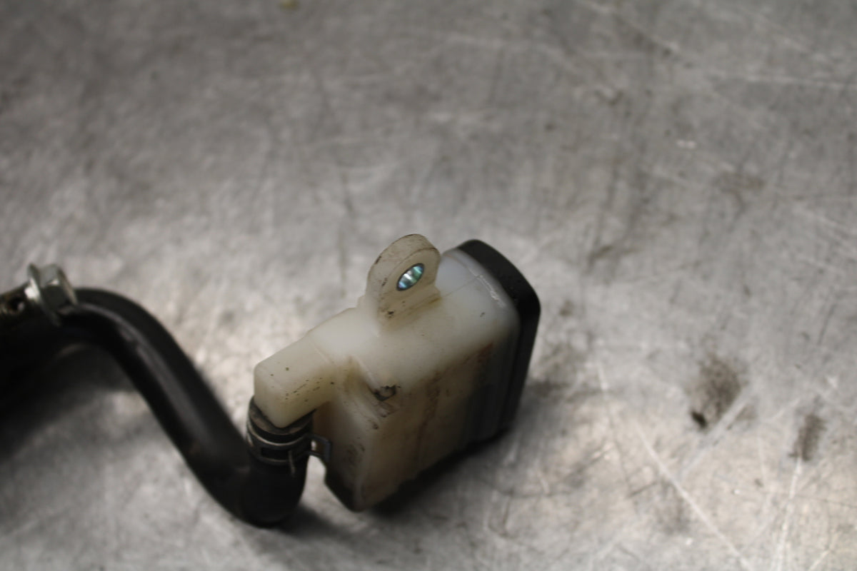 06-07 SUZUKI GSXR 600 REAR BACK BRAKE MASTER CYLINDER W RESERVOIR BB694