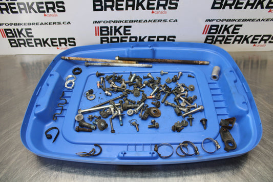 03 SUZUKI SV650S MOUNTING BOLTS HARDWARE MOTOR SCREWS BB167