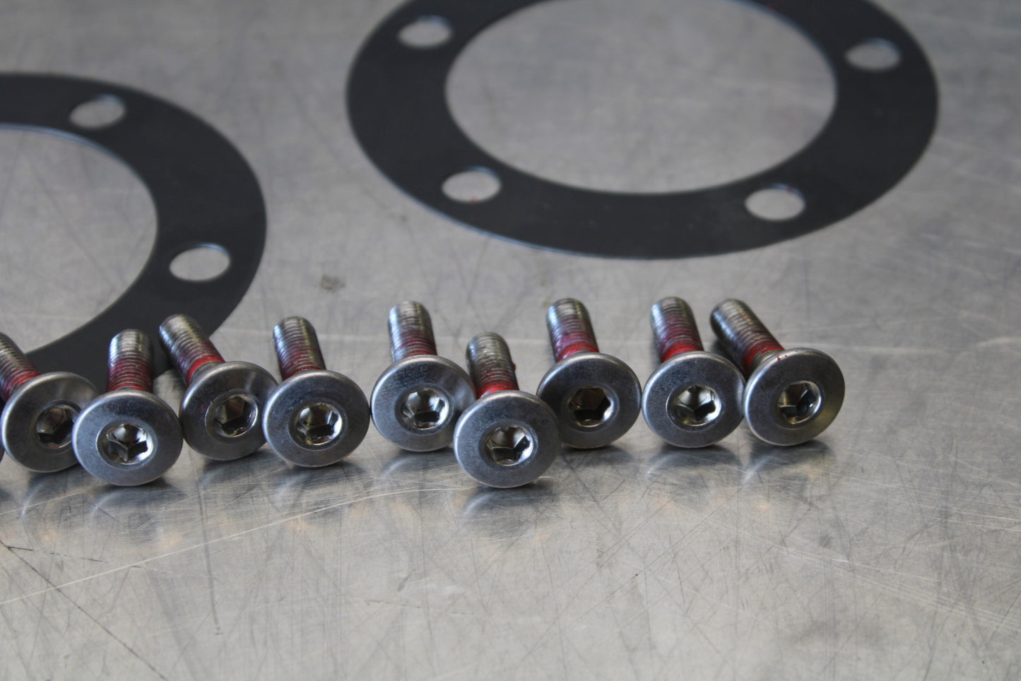 23-24 KAWASAKI NINJA ZX14R FRONT BRAKE ROTOR BOLTS DISC HARDWARE SCREW SET BB757