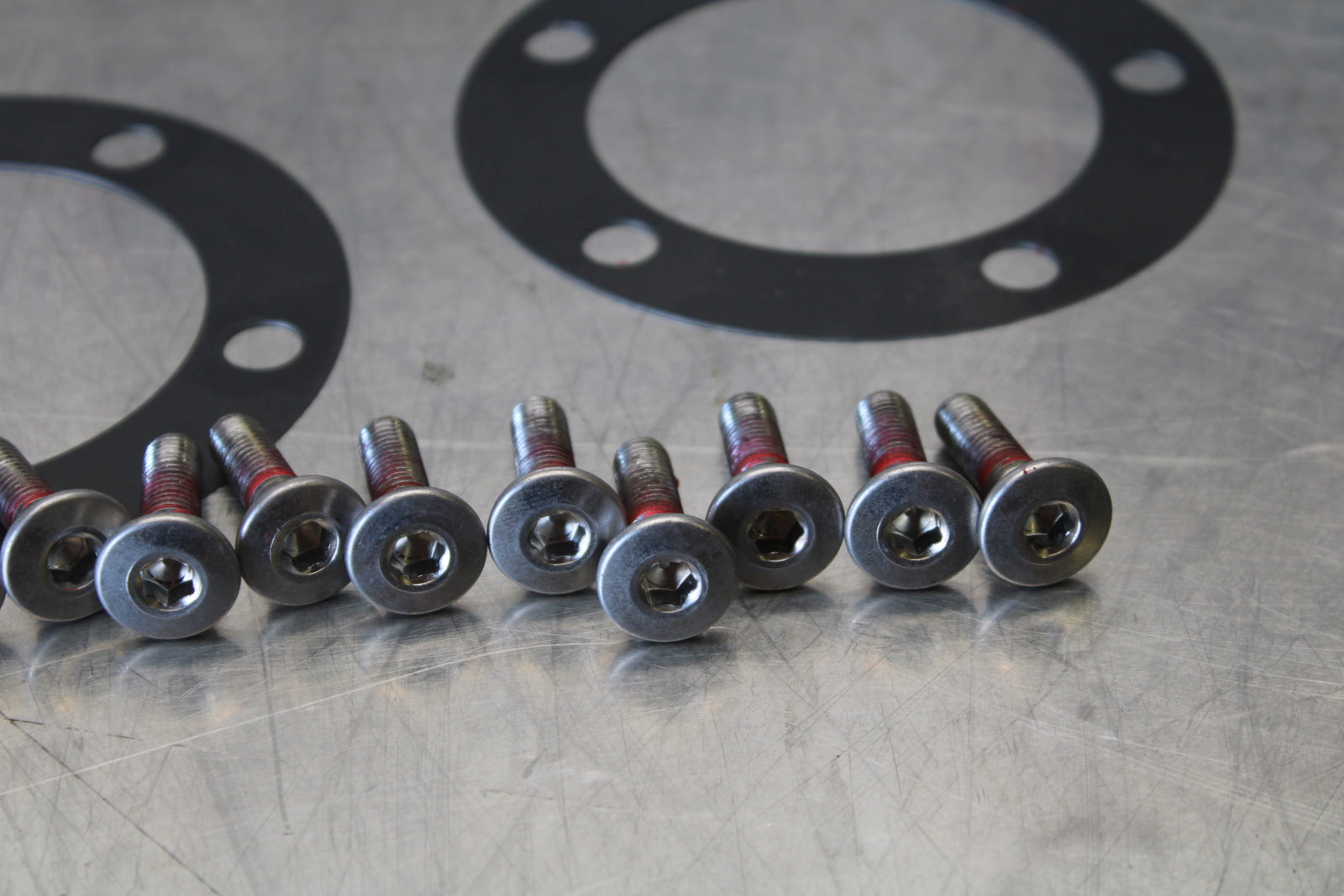 23-24 KAWASAKI NINJA ZX14R FRONT BRAKE ROTOR BOLTS DISC HARDWARE SCREW SET BB757