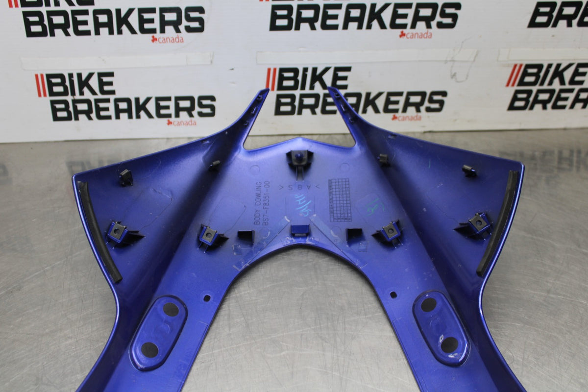 23 YAMAHA YZF R3 FRONT UPPER NOSE FAIRING COWL SHROUD BB003