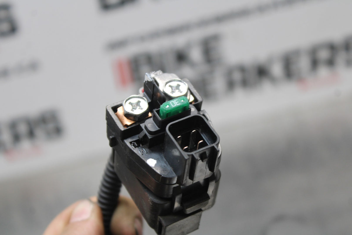 08-10 SUZUKI GSXR 600 ENGINE STARTER RELAY STARTING MOTOR SWITCH BB202