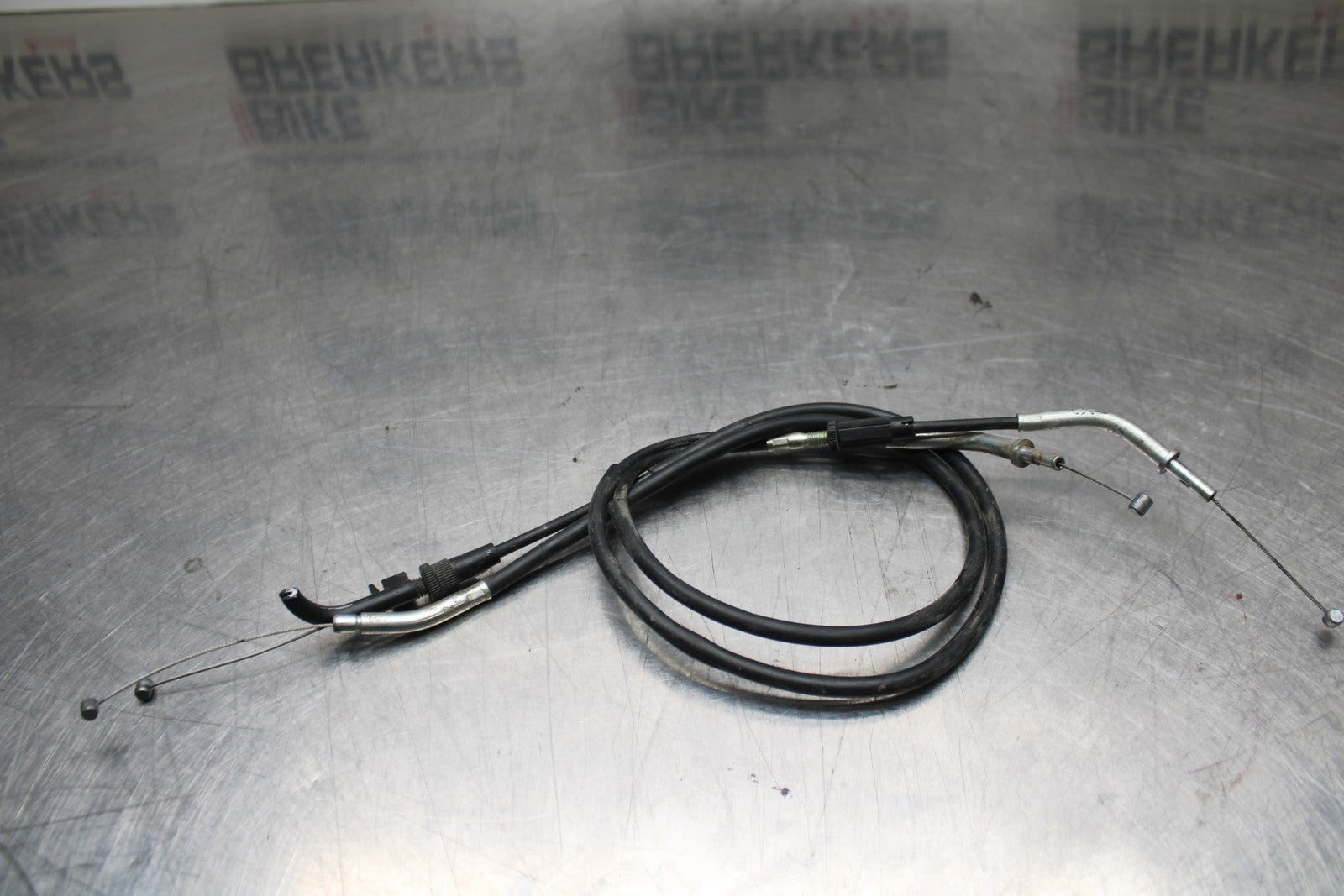 09-10 KAWASAKI ER-6N THROTTLE CABLES LINES BB205