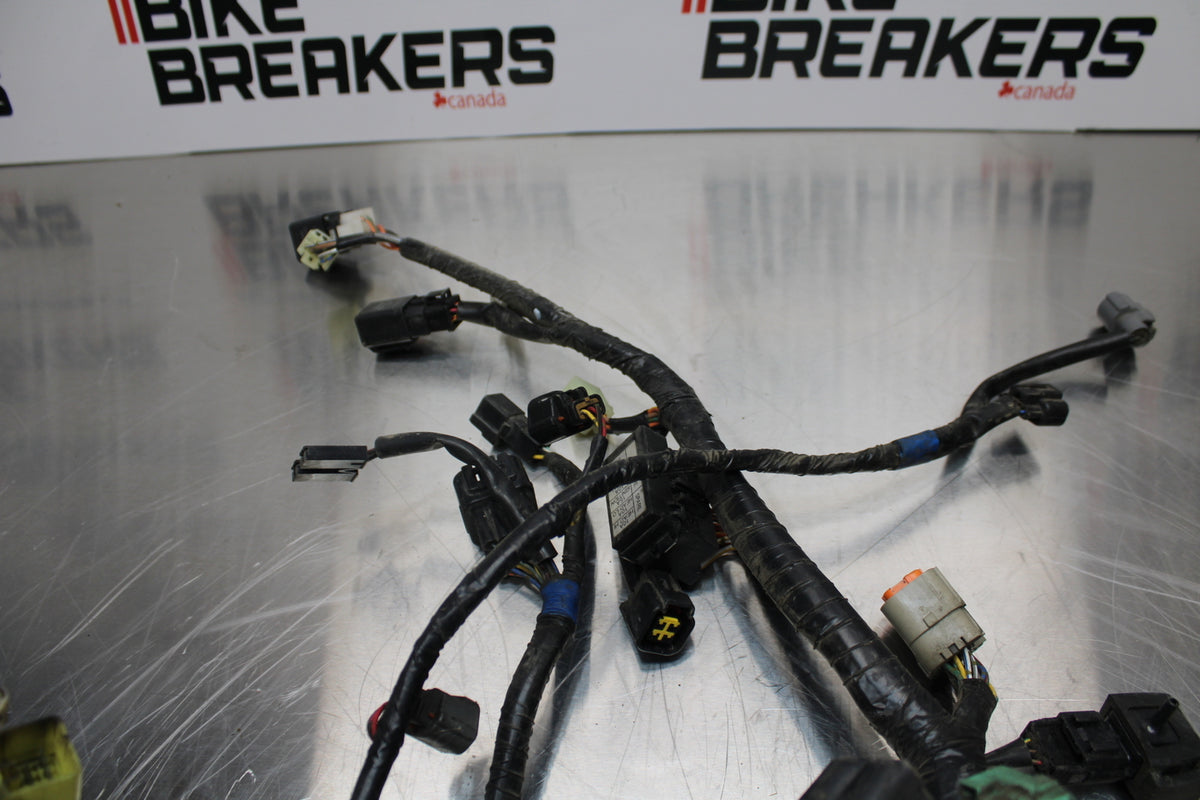 11 SUZUKI GSXR1000 MAIN ENGINE WIRING HARNESS MOTOR WIRE LOOM BB142