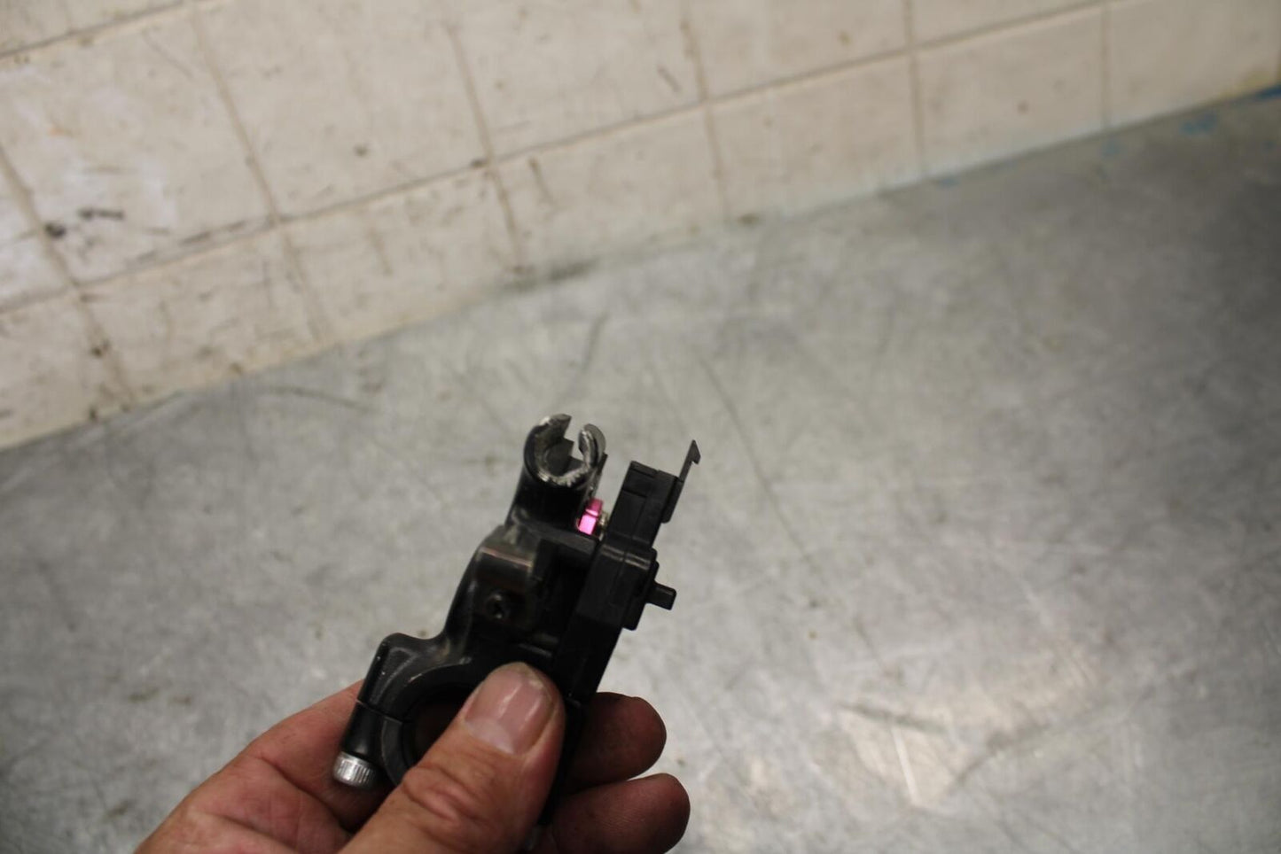 2008 Kawasaki Ninja ZX10R ZX1000E CLUTCH PERCH MOUNT WITH LEVER  BB524