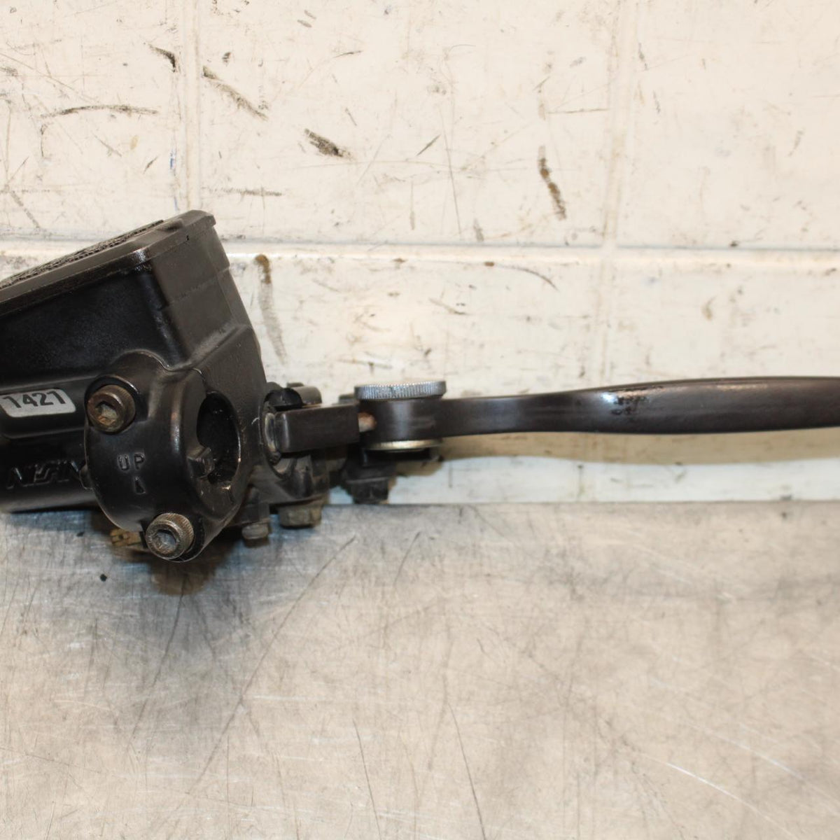 00-01 KAWASAKI ZZR600 HYDRAULIC CLUTCH MASTER CYLINDER w/ LEVER BB568