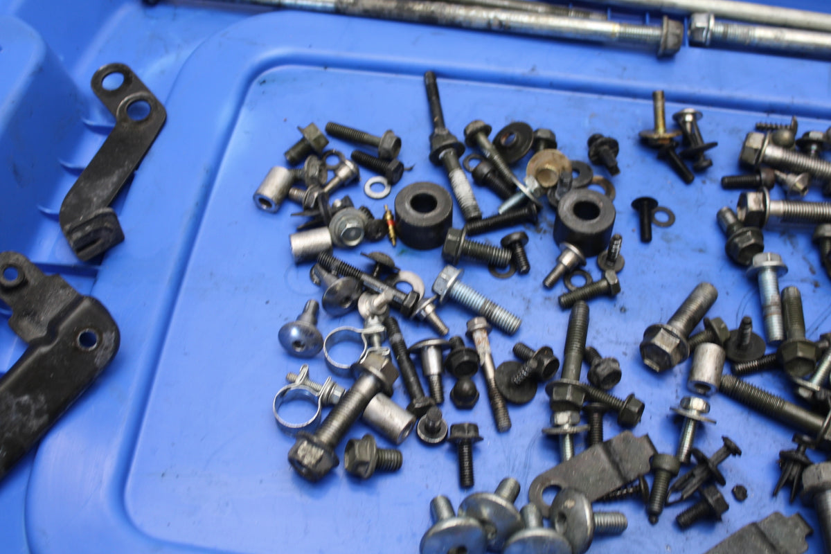04-09 SUZUKI GS500F MOUNTING BOLTS HARDWARE MOTOR SCREWS BB165