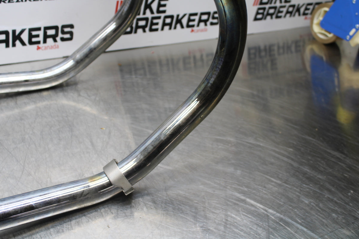 08 MOTO GUZZI BREVA 750 EXHAUST HEADER PIPES MANIFOLD BB154