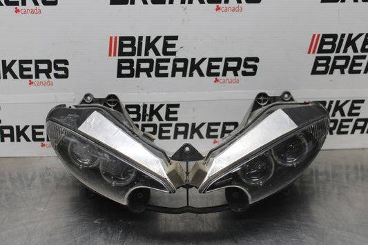 03-04 YAMAHA YZF R6 FRONT HEADLIGHT HEAD LIGHT LAMP BB890