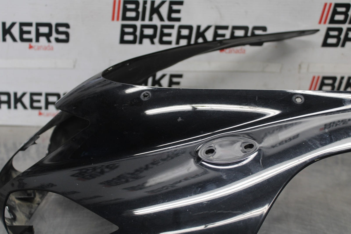 07-08 KAWASAKI NINJA ZX6R FRONT UPPER NOSE FAIRING COWL SHROUD BB937