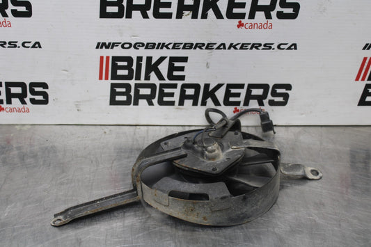 98 KAWASAKI NINJA ZX6 ENGINE RADIATOR COOLING FAN BB870