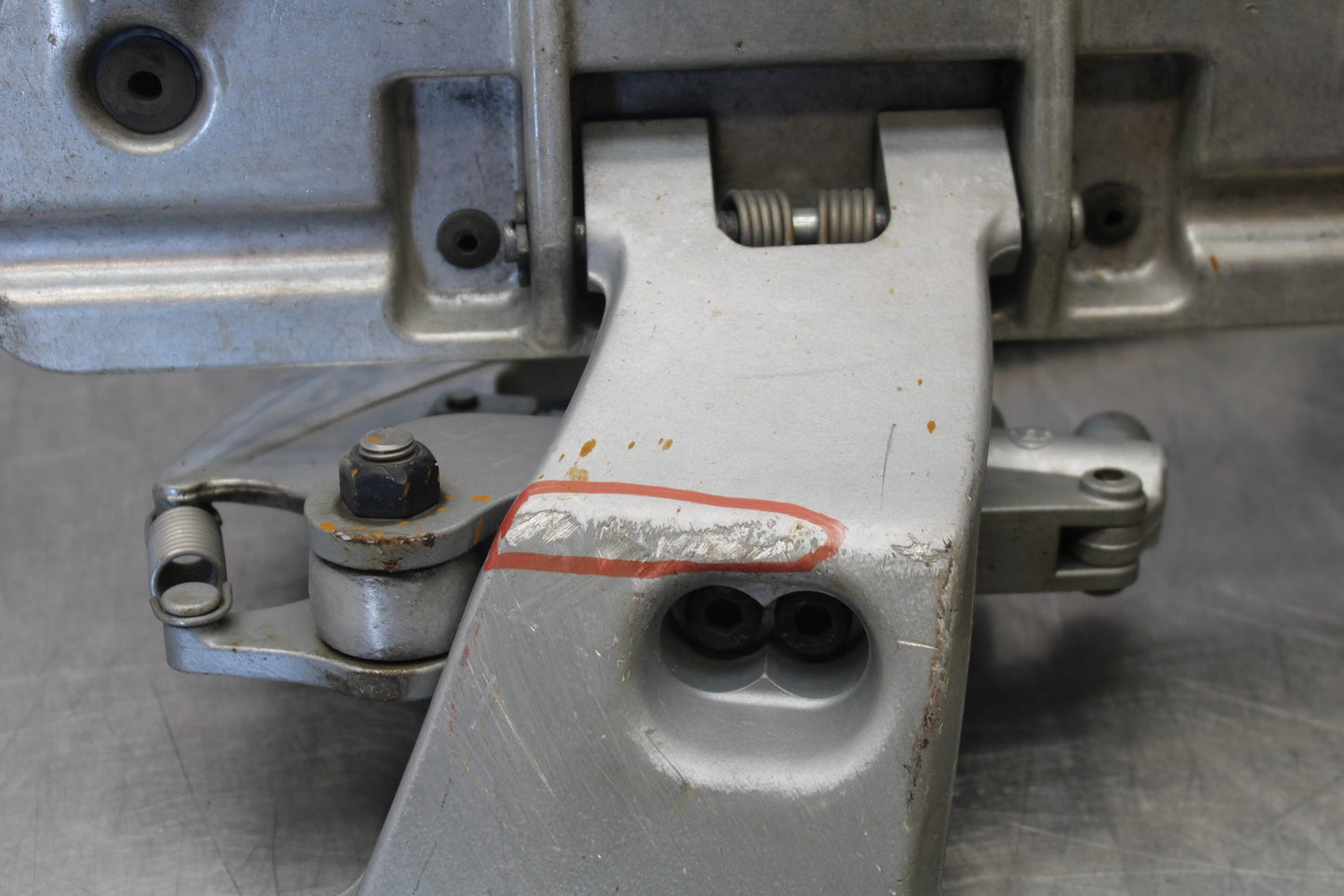 05-06 VICTORY KINGPIN DELUXE RIGHT FRONT FOOT REST PEG STEP BB195