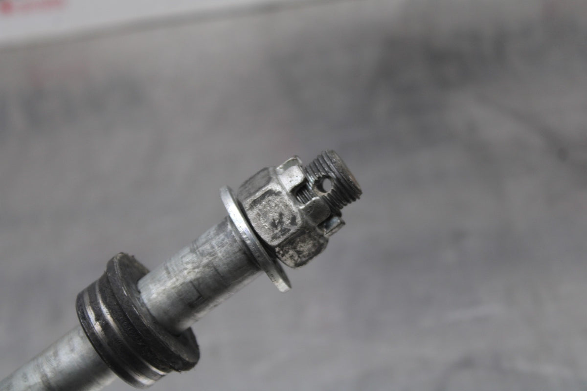 08 KAWASAKI NINJA 650 EX650 REAR AXLE BACK WHEEL RIM PIVOT BOLT AXEL BB797
