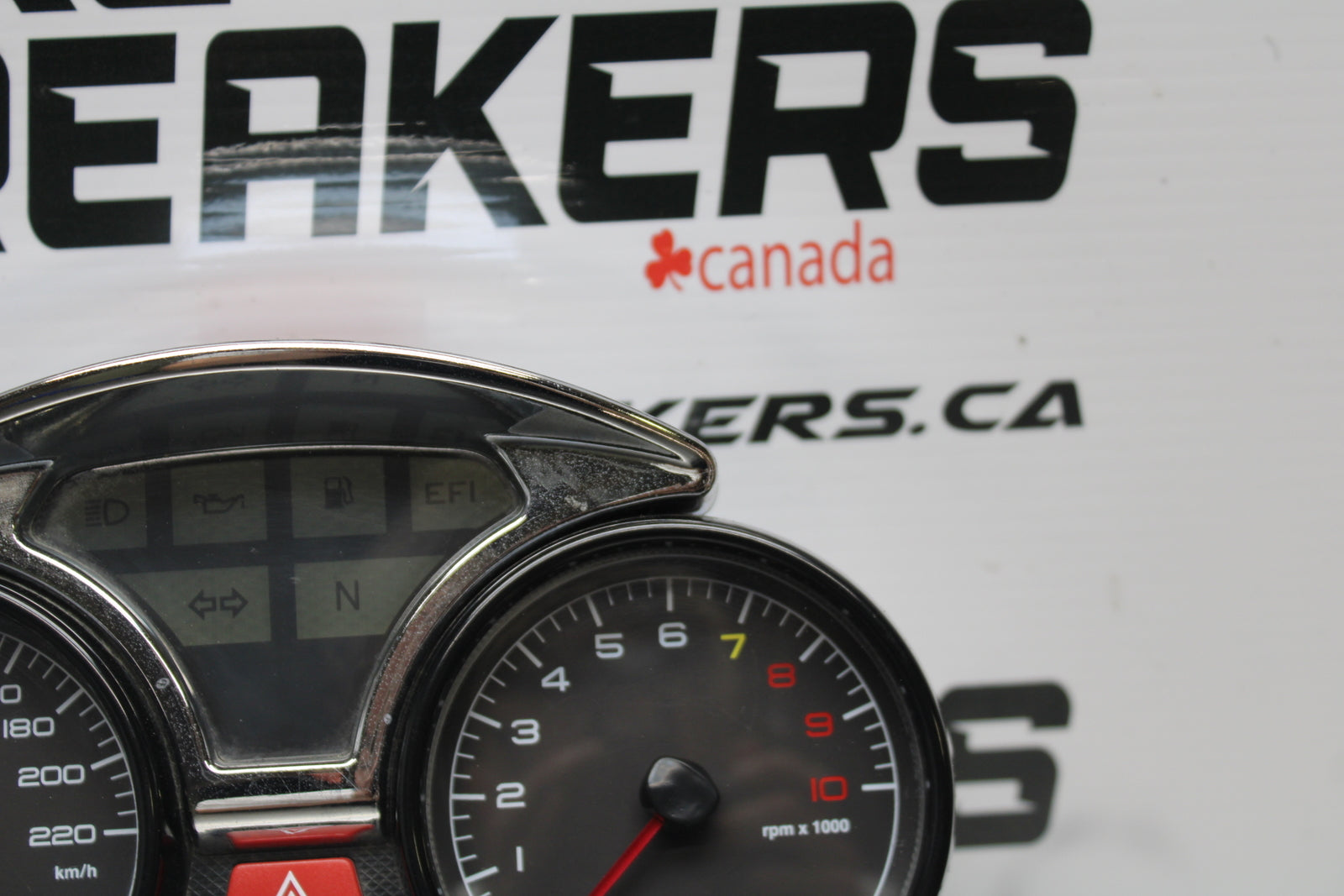 08 MOTO GUZZI BREVA 750 SPEEDO TACH GAUGES DISPLAY CLUSTER SPEEDOMETER BB154
