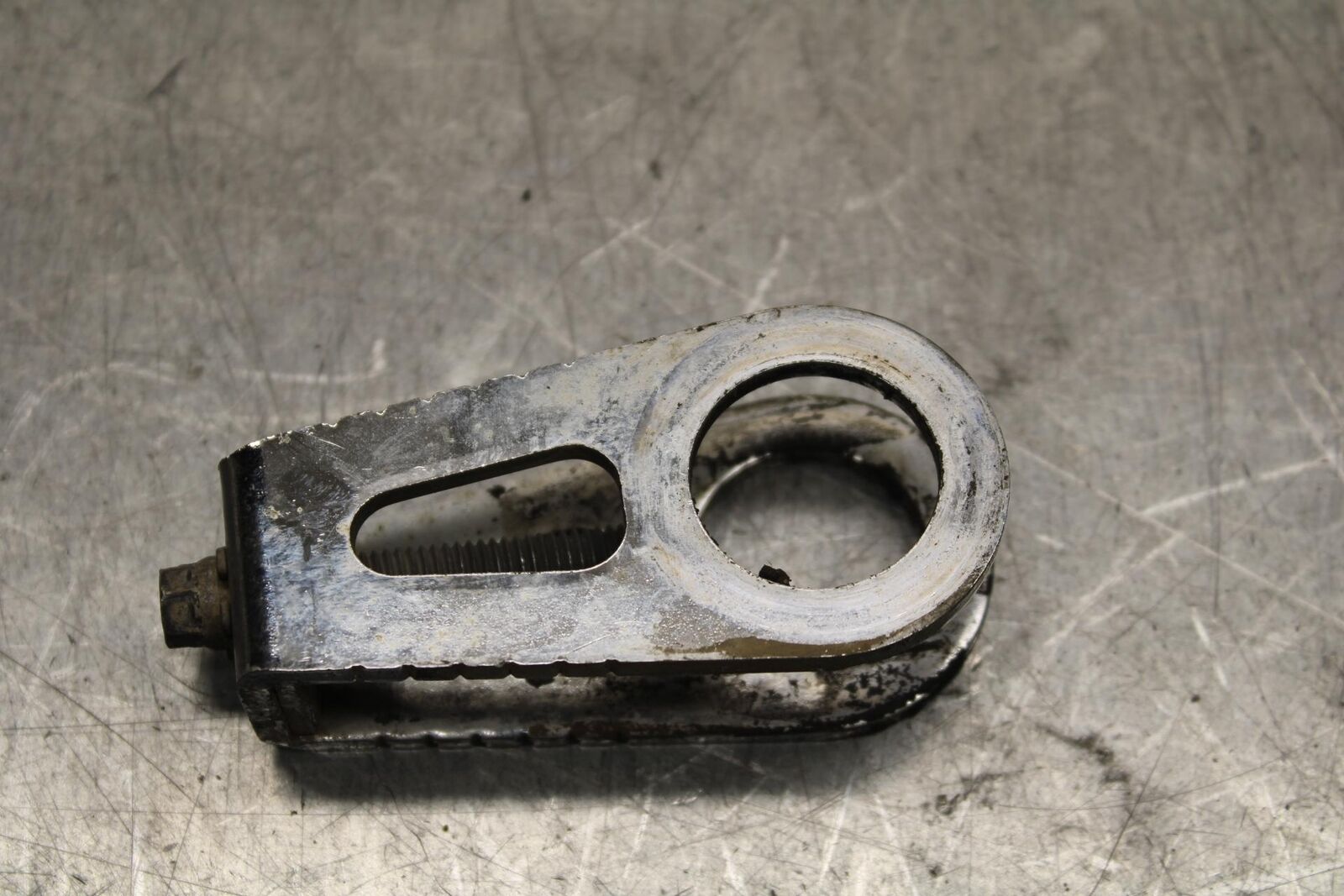 03-04 HONDA CBR600RR SWINGARM CHAIN TENSIONER PAIR SET ADJUSTMENT BB628