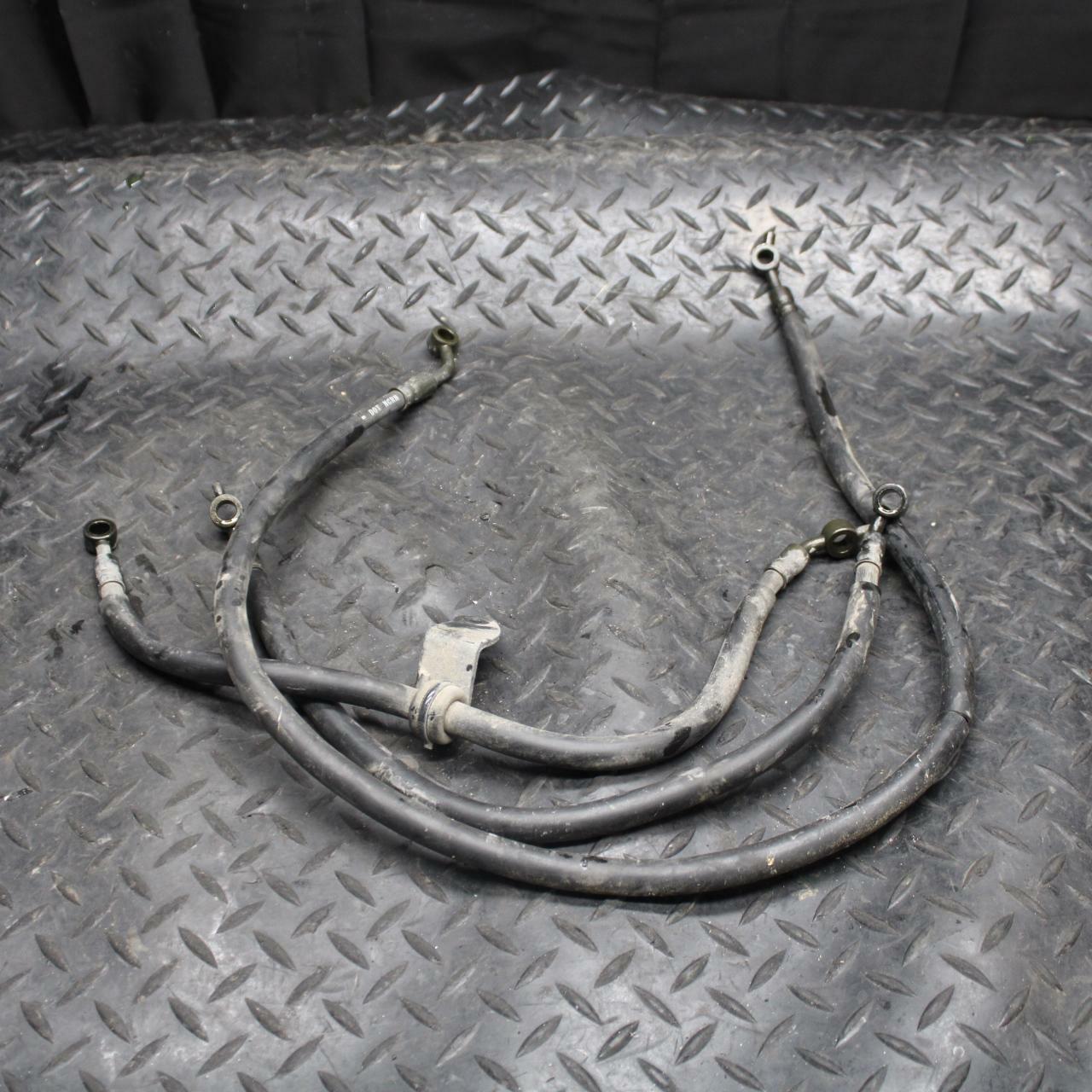 07-09 KAWASAKI VERSYS 650 FRONT REAR BRAKE CALIPER HOSES LINES BB206