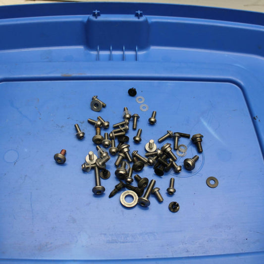 13-18 KAWASAKI NINJA ZX6R FAIRING COWL BOLTS SCREWS SET BB304