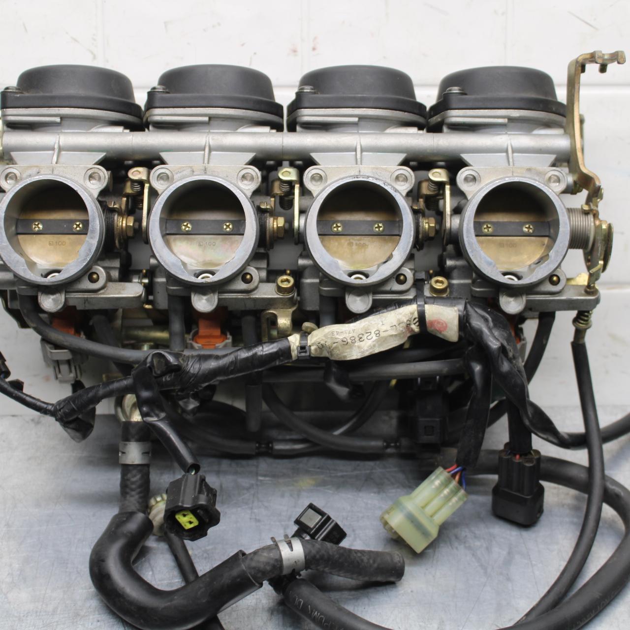 05 YAMAHA YZF R6S MAIN FUEL INJECTORS / THROTTLE BODIES BB600