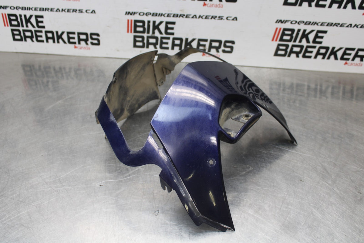 98-05 HONDA SUPER HAWK 1000 VTR1000F FRONT UPPER NOSE FAIRING COWL SHROUD BB821