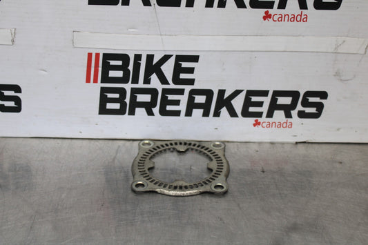 13-18 KAWASAKI NINJA ZX6R REAR BACK WHEEL ABS BRAKE RING DISC BB915