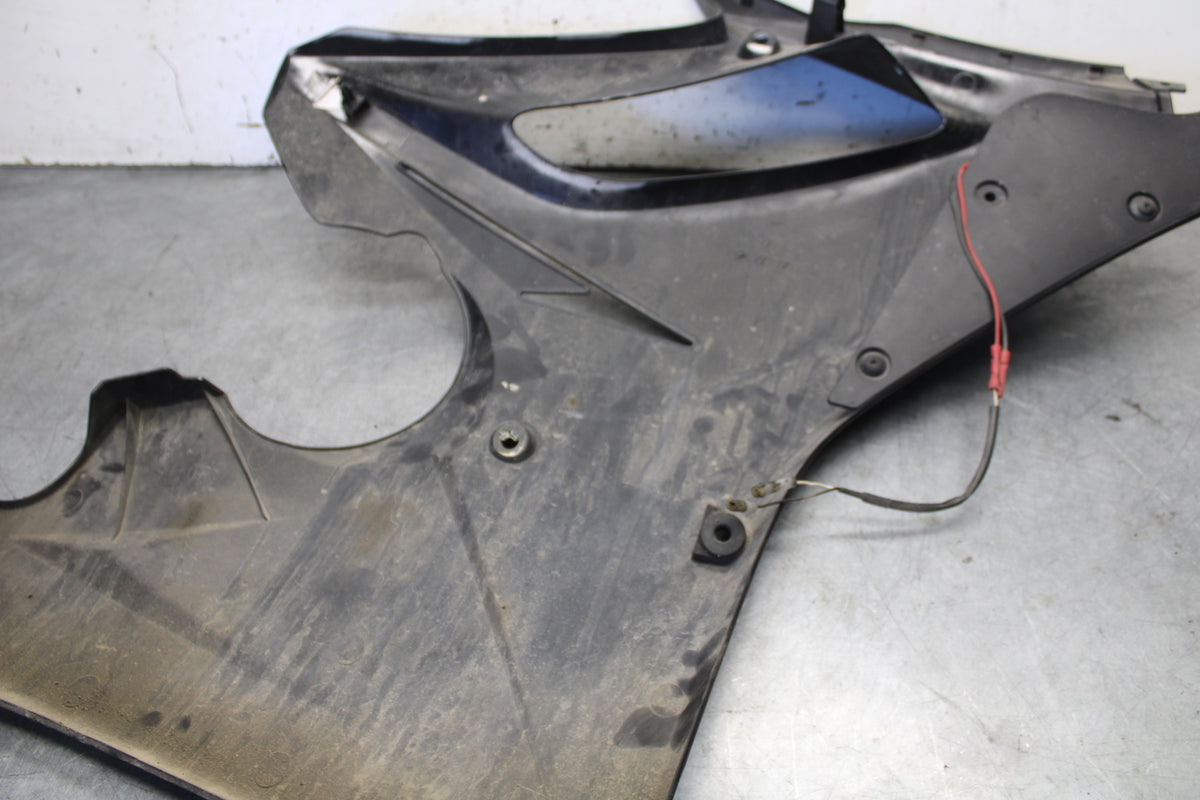 07-08 TRIUMPH DAYTONA 675 LEFT LOWER MID UPPER SIDE FAIRING COWL BB685