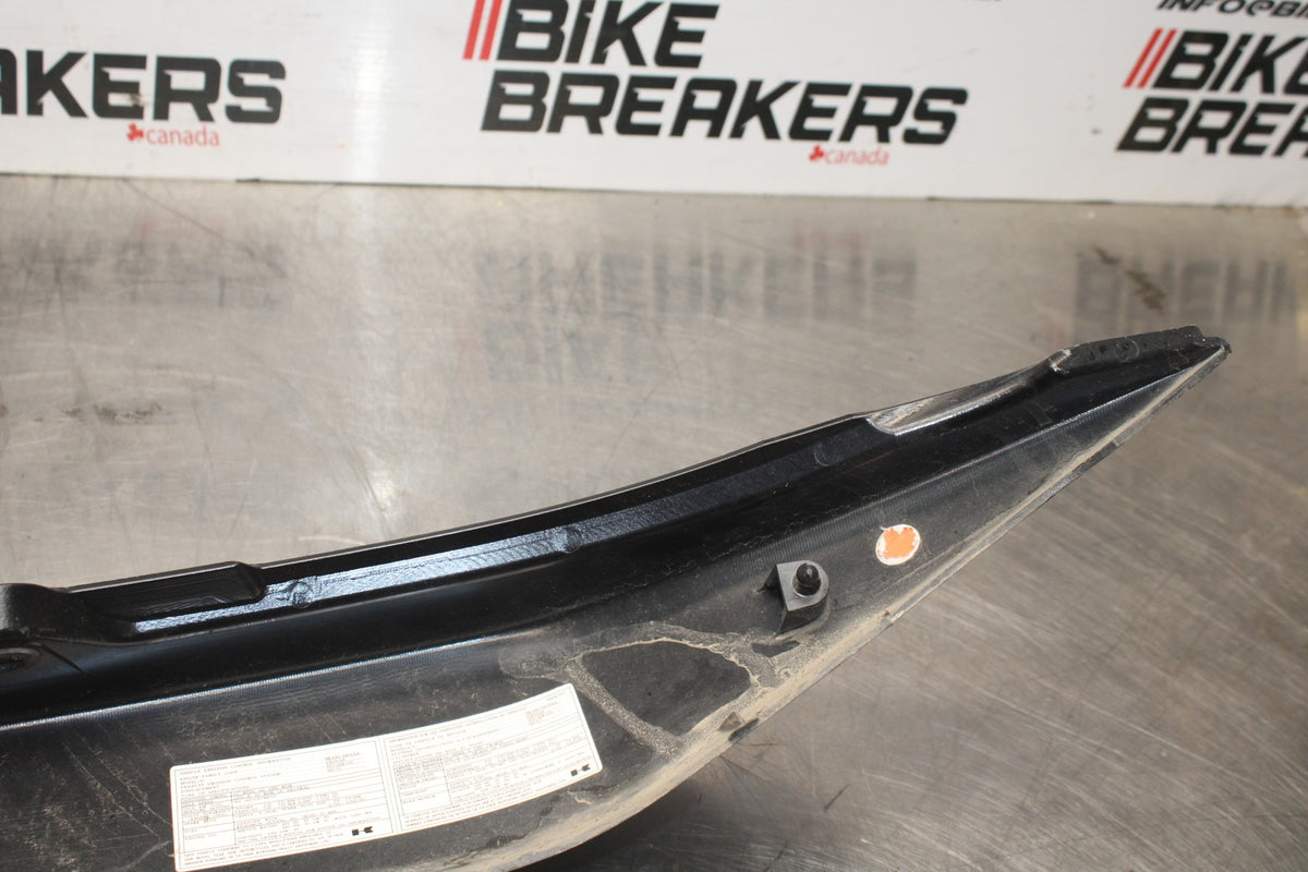 08 KAWASAKI NINJA 650 EX650 LEFT REAR BACK TAIL FAIRING COWL SHROUD BB797