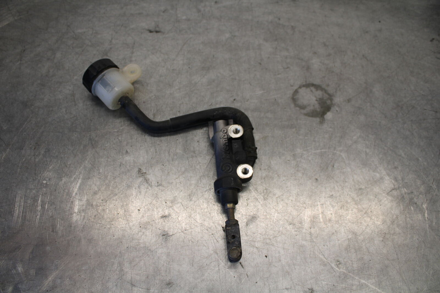 07-09 YAMAHA FZ6 REAR BACK BRAKE MASTER CYLINDER W RESERVOIR BB713
