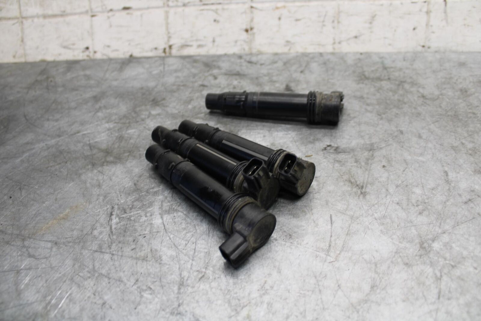 09-12 KAWASAKI NINJA ZX6R ZX600R IGNITION COILS COIL SPARK PLUG CAPS BB544