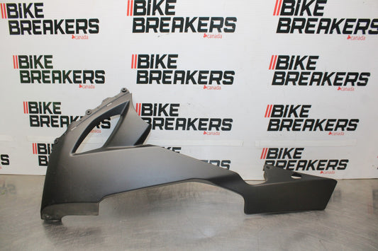 08 KAWASAKI NINJA ZX10R LEFT LOWER BOTTOM BELLY SIDE FAIRING COWL BB902