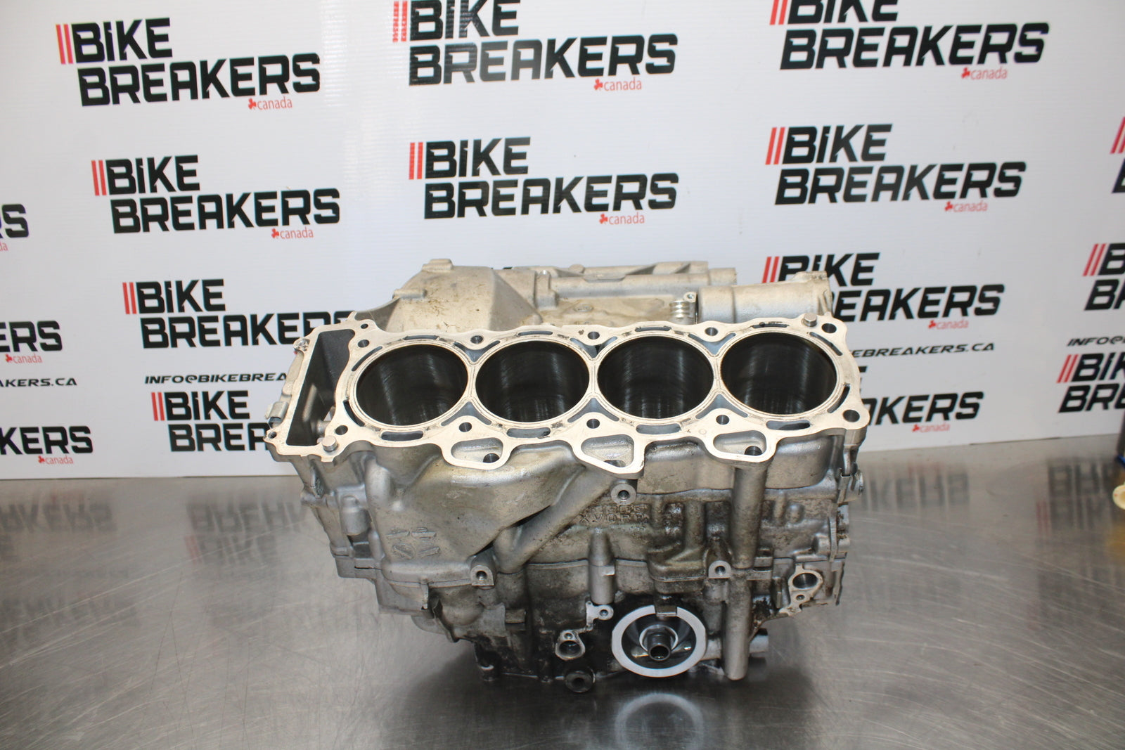 10-11 BMW S1000RR ENGINE MOTOR CRANKCASE CRANK CASES BLOCK BB168
