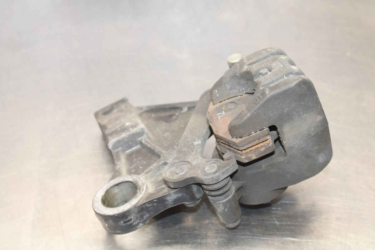 07-08 KAWASAKI NINJA ZX6R REAR BACK BRAKE CALIPER W MOUNT BRACKET BB937