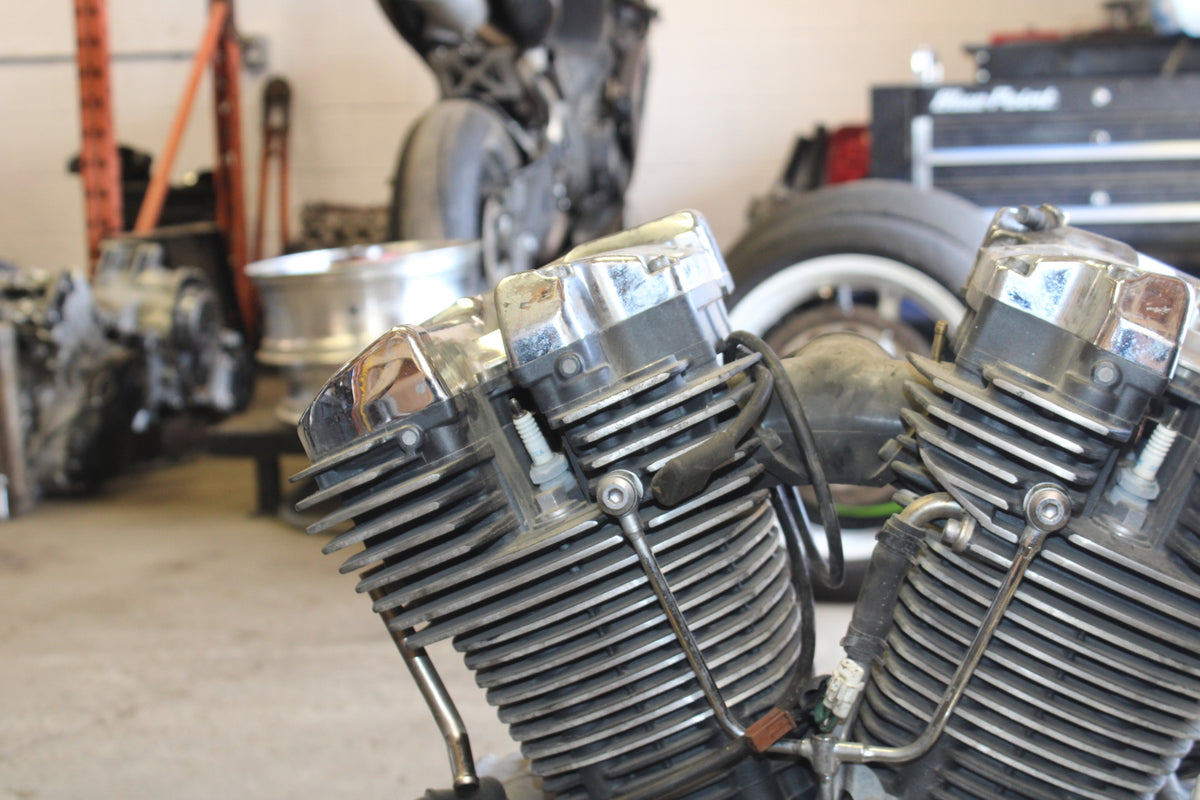 04 YAMAHA ROAD STAR XV1700A ENGINE MOTOR BB155