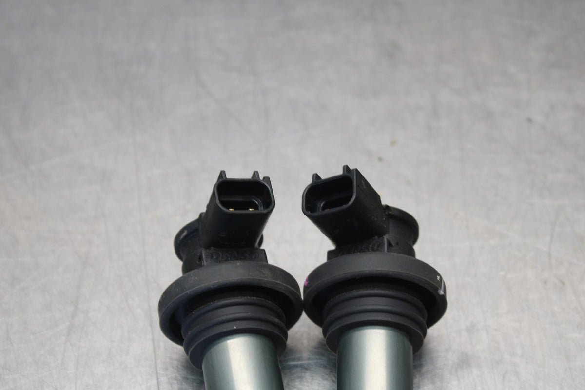 18-23 KAWASAKI NINJA 400 EX400 ABS IGNITION COILS COIL SPARK PLUG CAPS BB192