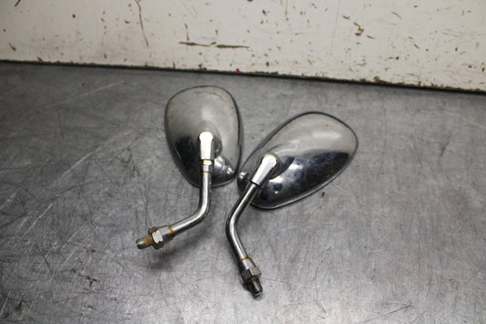 99-00 YAMAHA V STAR 1100 REAR VIEW MIRROR SET PAIR MIRRORS BB711